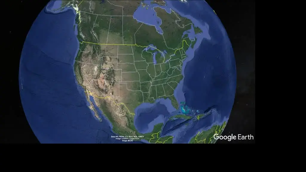mapa usa