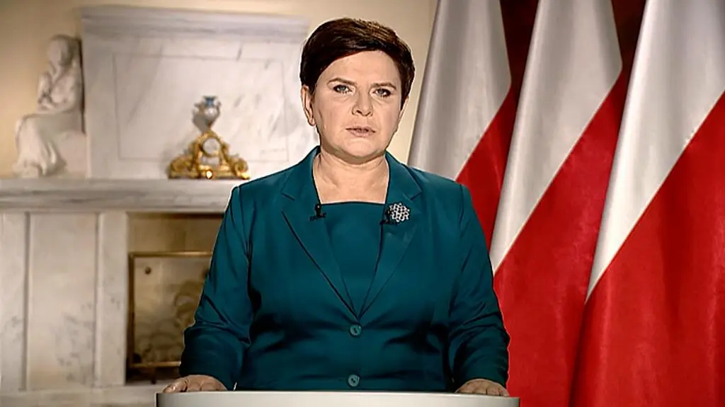 Orędzie Beaty Szydło