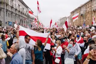 Protesty na Białorusi