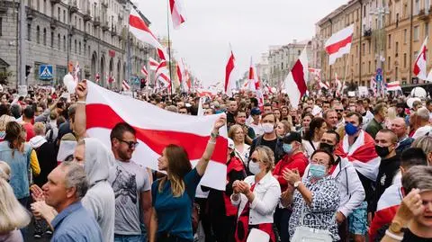 Protesty na Białorusi