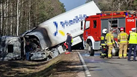 Czołowe zderzenie w okolicy Mińska 