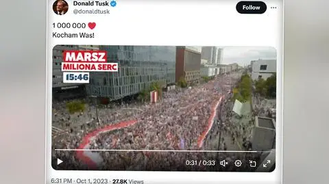 "1 000 000. Я люблю вас!" Дональд Туск опублікував відео після "Маршу Мільйона Сердець"