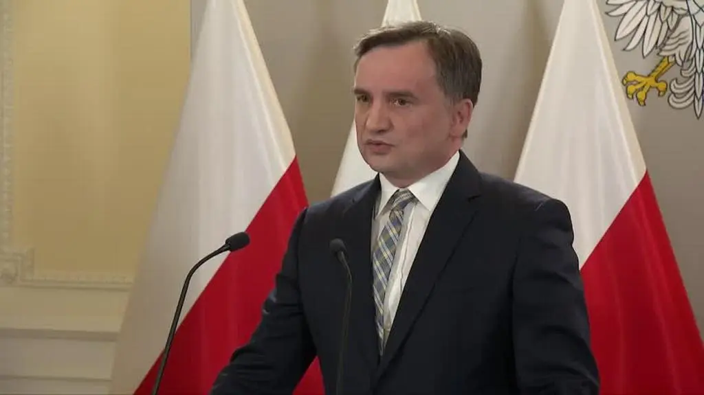 Zbigniew Ziobro nie odpowiadał wprost na pytania reporterki Marty Gordziewicz