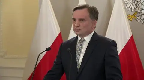 Zbigniew Ziobro nie odpowiadał wprost na pytania reporterki Marty Gordziewicz