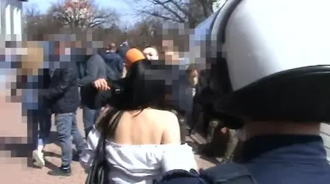 Według policji, kobieta nie reagowała na komunikaty