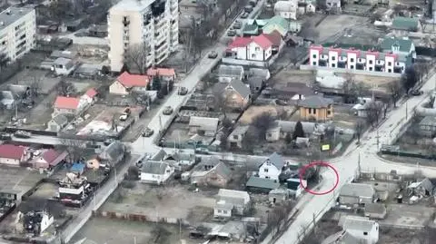 Jechał na rowerze ulicą Buczy, Rosjanie otworzyli ogień