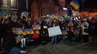 Solidarni z Ukrainą w Ełku