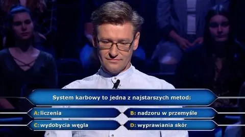 Kłopotliwe pytanie z "Milionerów" za 500 złotych