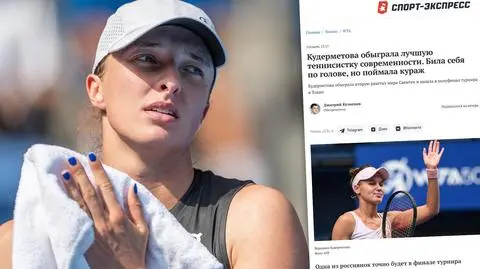 Rosjanie triumfują po porażce Świątek. "Zimny uścisk dłoni"