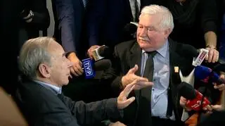 Wałęsa: jestem czysty jak łza