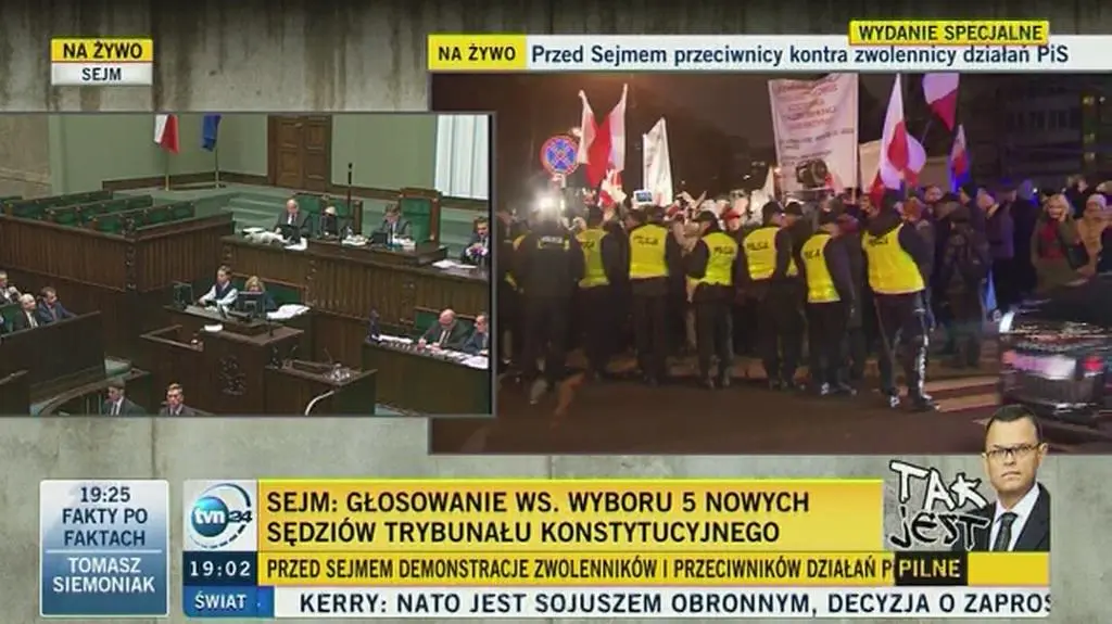 Głosowanie nad kandydaturą Mariusza Muszyńskiego na sędziego TK