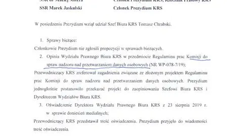 Chcieli sprawdzać "najbardziej wrażliwe dane". Opinię wydał sędzia Szmydt