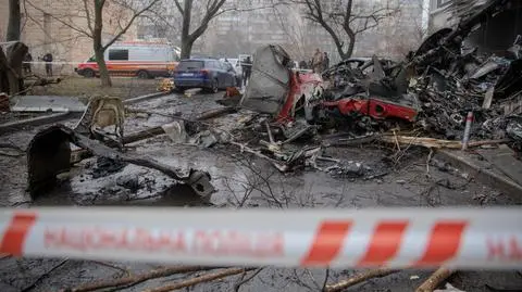 Najpierw hałas, potem eksplozja helikoptera. "Usłyszeliśmy krzyki, dzieci biegały wokół"