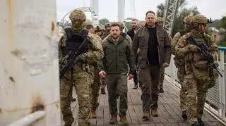 Zełenski w Iziumie