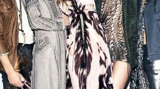 Monika Jagaciak (w środku) w reklamie Just Cavalli - lato 2012