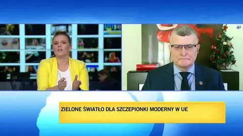 Grzesiowski o różnicach pomiędzy szczepionką Pfizera a Moderny