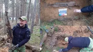 Pistolety maszynowe odkryte przez Stowarzyszenie Perkun w lubuskich lasach