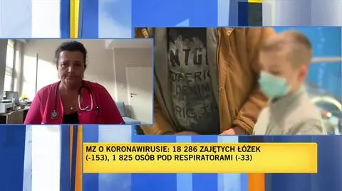 Dr Wiśniewska: większość tych chorych bardzo żałuje, że są niezaszczepieni 