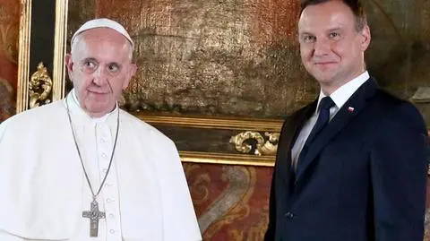 30 minut w cztery oczy. Prezydent zdradza, o czym rozmawiał z papieżem