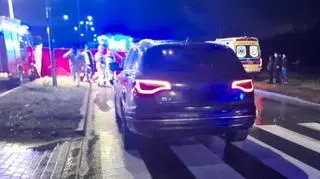 Potrącenie w Częstochowie