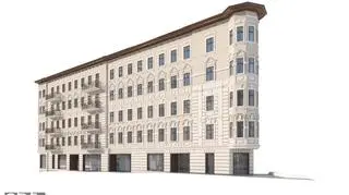 Ściana od strony ul