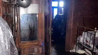 Zniszczenia w Domu Doktora w Zakopanem