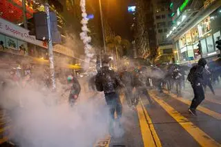 Zamieszki w Hongkongu 