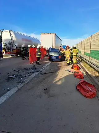 Śmiertelny wypadek na A4 