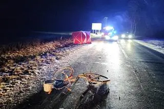 Nie żyje rowerzystka, kierowca uciekł z miejsca wypadku