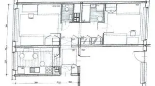 Plan typowego mieszkania M4 na os