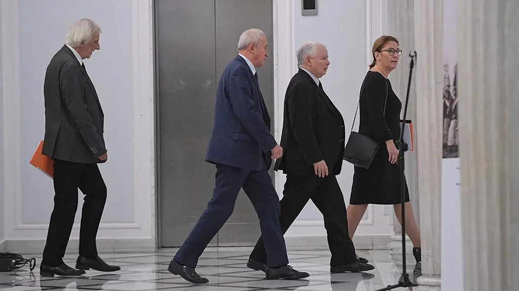 Narada PiS w gabinecie marszałka