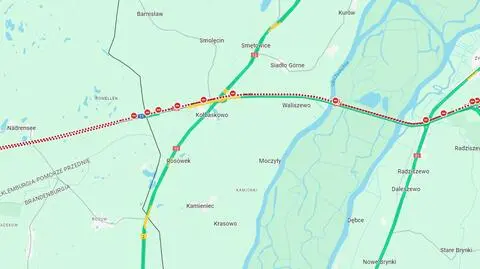 Utrudnienia na A6 w kierunku Niemiec