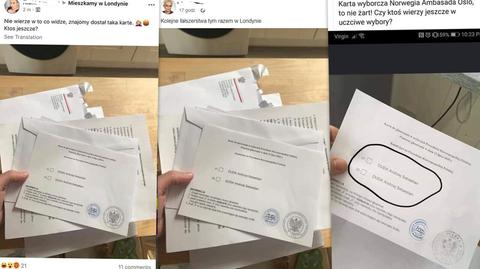 Karty wyborcze z podwójnie wydrukowanym nazwiskiem Andrzeja Dudy to fotomontaż