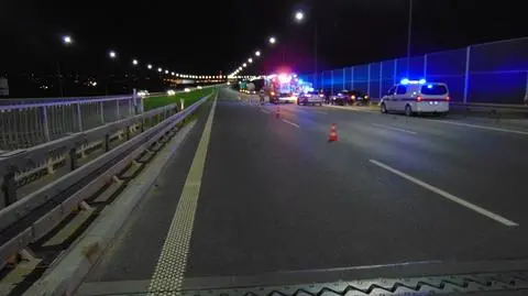 policja oraz inne służby na sygnałach świetlnych w trakcie usuwania skutków wypadku drogowego