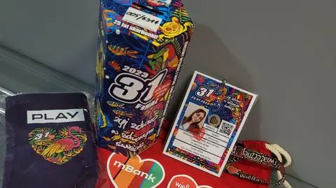 WOŚP-owe gadżety można też wylicytować w internetowych aukcjach