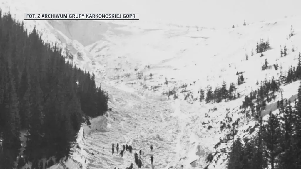 Lawina z 1968 r. na archiwalnych zdjęciach