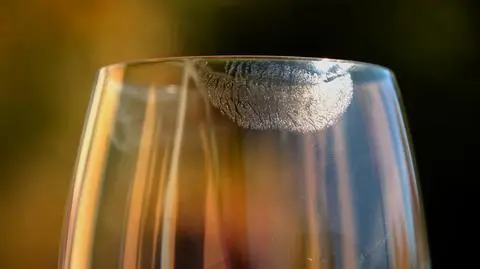 Można było podać kawę, ale kazałem polać koniak. Ślady ust wyszły wręcz genialne