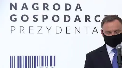 Prezydent Duda o nagrodach gospodarczych