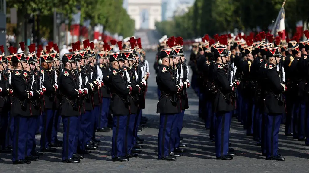 Defilada z okazji święta narodowego Francji