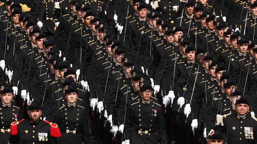 Defilada z okazji święta narodowego Francji