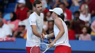 Hubert Hurkacz and Iga Świątek 