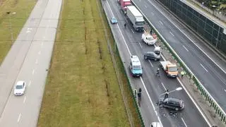 Zderzyło się 40 pojazdów