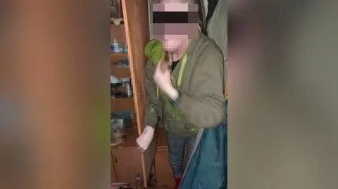 53-latka przed policjantami schowała się w szafie