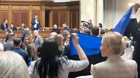 Szef estońskiej dyplomacji Urmas Reinsalu w ukraińskim parlamencie