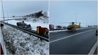 Śmiertelny wypadek na autostradzie A4