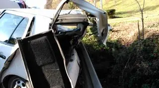 W wypadku uczestniczyły dwa samochody osobowe