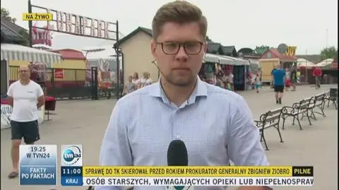 Dziecko porażone prądem w wesołym miasteczku