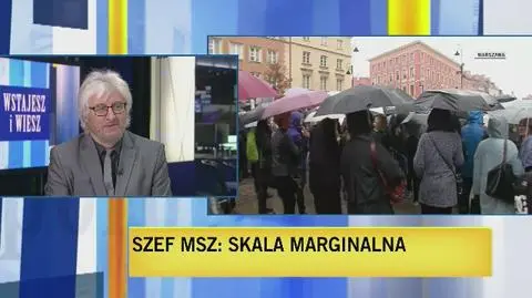 Waszczykowski o protestach, a politolog cytuje: stracona okazja, żeby się zamknąć
