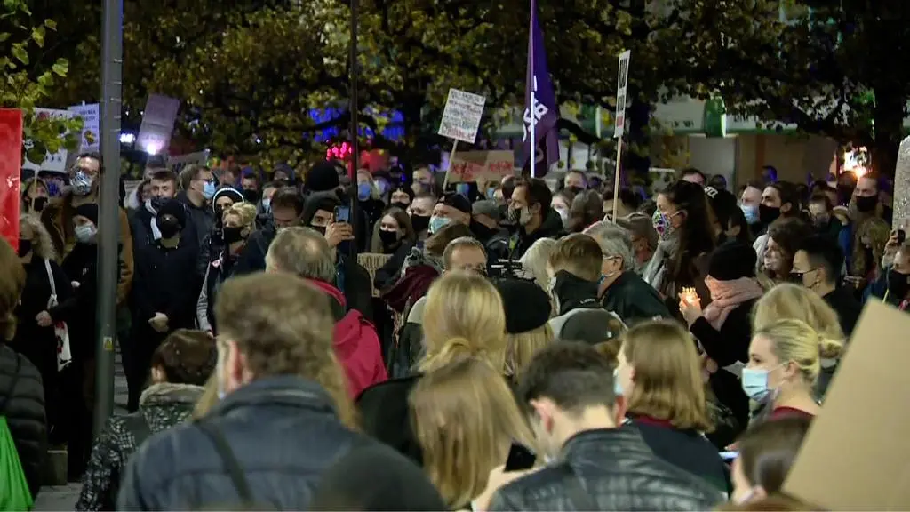 Protest w Szczecinie