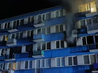 71-latka zginęła w pożarze mieszkania w Łowiczu